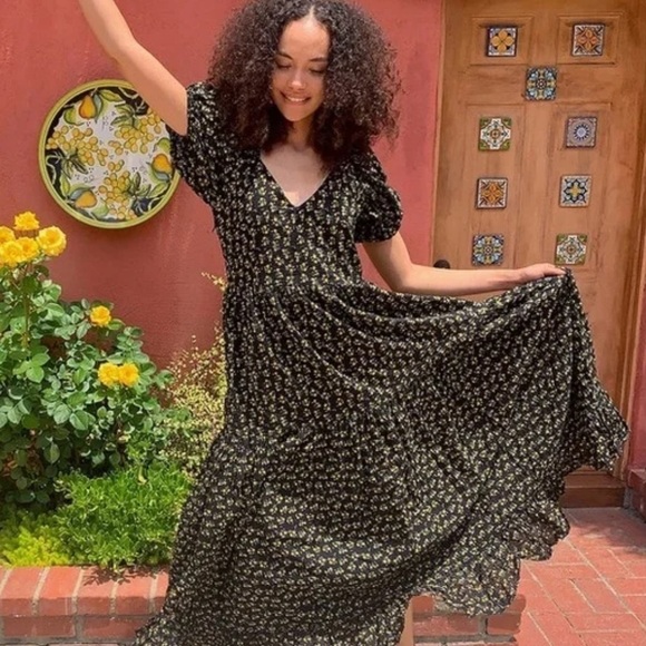 Sister Jane Dream Pony Up Floral Maxi Dress size XL - Picture 4 of 15